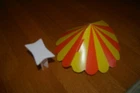 BARBIE ACCESSORY CAMPER UMBRELLA AND TABLE VINTAGE 1970