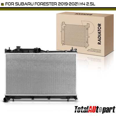 1x New Radiator without Oil Cooler for Subaru Forester 2019-2021 2.5L 45111SJ000