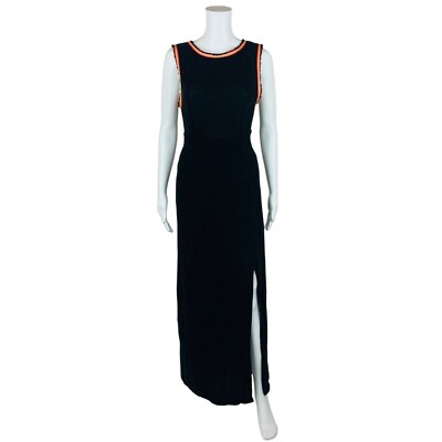 long sleeve round neck maxi dress Marcela Modal Plunge Neck Long Sleeve Maxi Dress in White