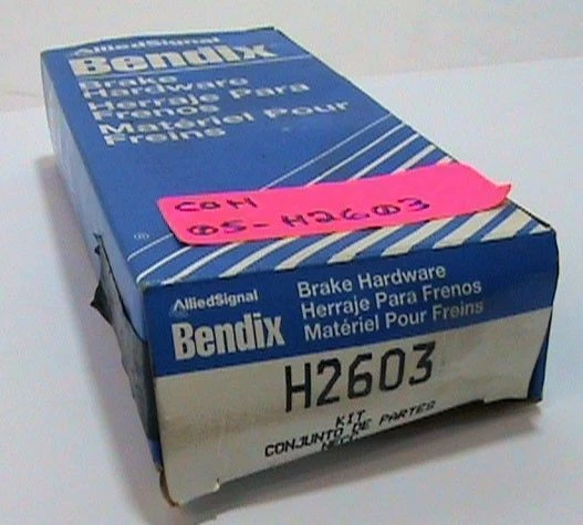 Kit de herrajes autoajustador de tambor de freno Bendix H2603 Foto 4 de 4