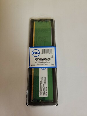 Dell 4 GB RAM Memory Module - DDR4 - 2400 MHz - DIMM 288-pin