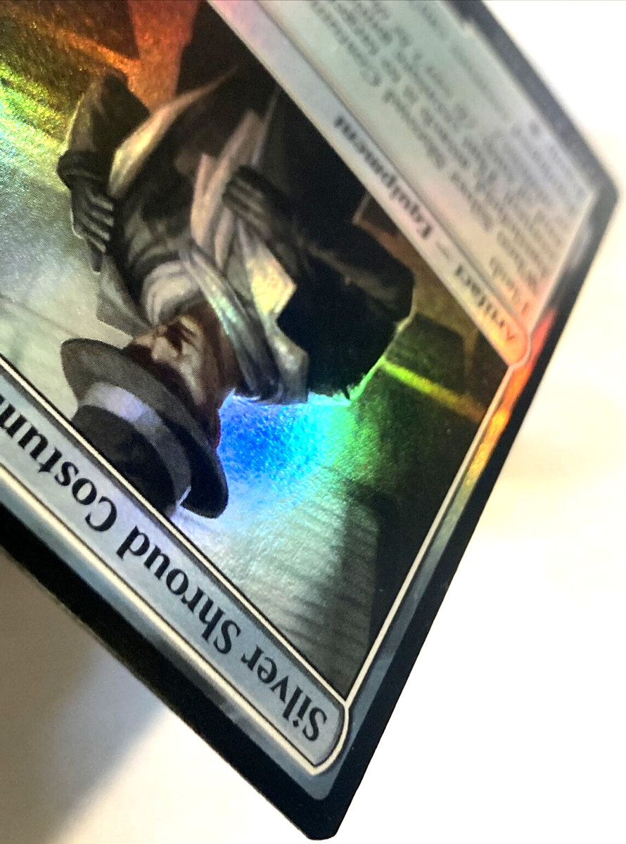 MTG Silver Shroud Costume *FOIL* Universes Beyond: Fallout 0142 NM