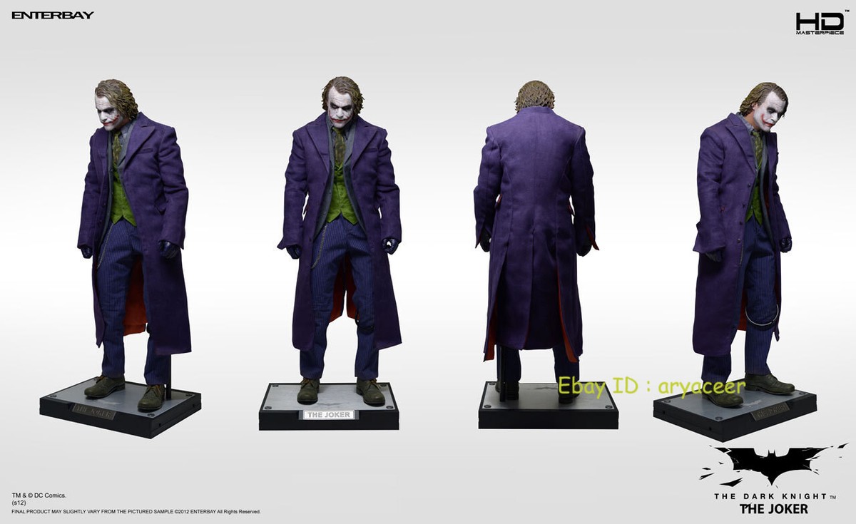 Enterbay The Dark Knight Series The Joker 1/4 ﻿Action Figure Model 