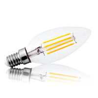 Leuchtmittel Led Filament E14 C35 Kerze 2W=25W 210Lm Neutralweiss GlüHbirne