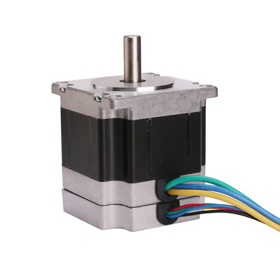 Nema23 Brushless DC Motor 63W 24V 3000RPM 57BLF01  Milling Plasma