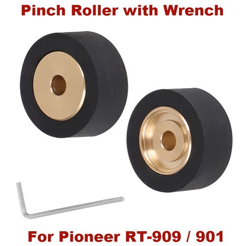 2 Pinch Roller Tires Replacement & Belt For Pioneer RT-909 RT-901 Reel To Reel