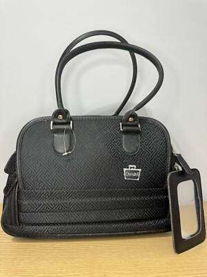 Caboodles Logo Pattern Fabric Makeup Cosmetic Bag Travel Case Style Envy It 