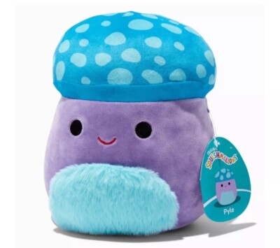 Squishmallows Pyle der Pilz Plüschtier Squish Squishy Stofftier blau - 16 Zoll