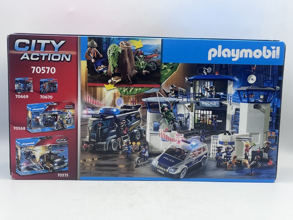Playmobil City Action Police Off-Road Car With Jewel Thief
