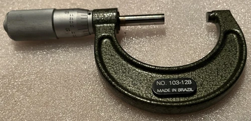 103-128 MITUTOYO 1"-2" C.T. MICROMETER, NEW, FRICTION THIMBLE, .001", OPEN BOX