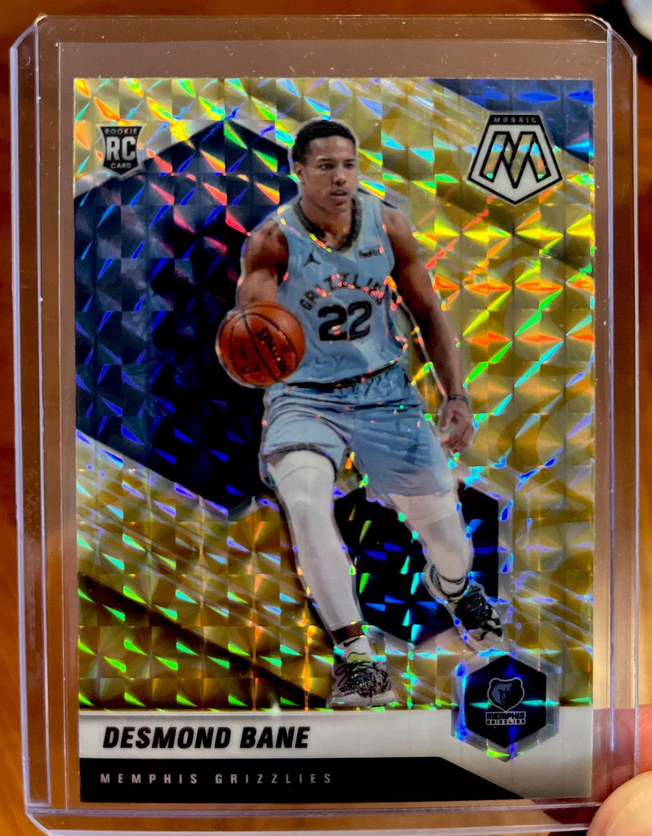 2020 - 2021 mosaic desmond bane rookie yellow reactive