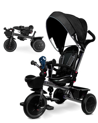 7-In-1 Tricycle Stroller for Toddlers 18 Months to 5 Years, Adjustable Push Hand