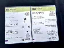 Stampin'Up! BETTER TOGETHER (19) Stamps Set-All Occasions-New/Retired++++