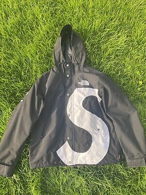 Supreme x The North Face S logo Mountain Jacket Black & White | eBay