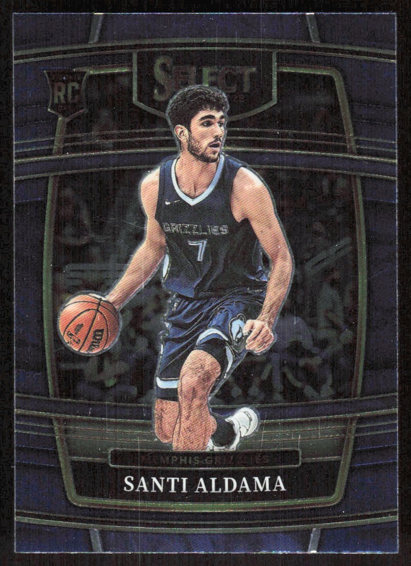 2021-22 6901A Panini Select Santi Aldama Rookie Memphis Grizzlies #64