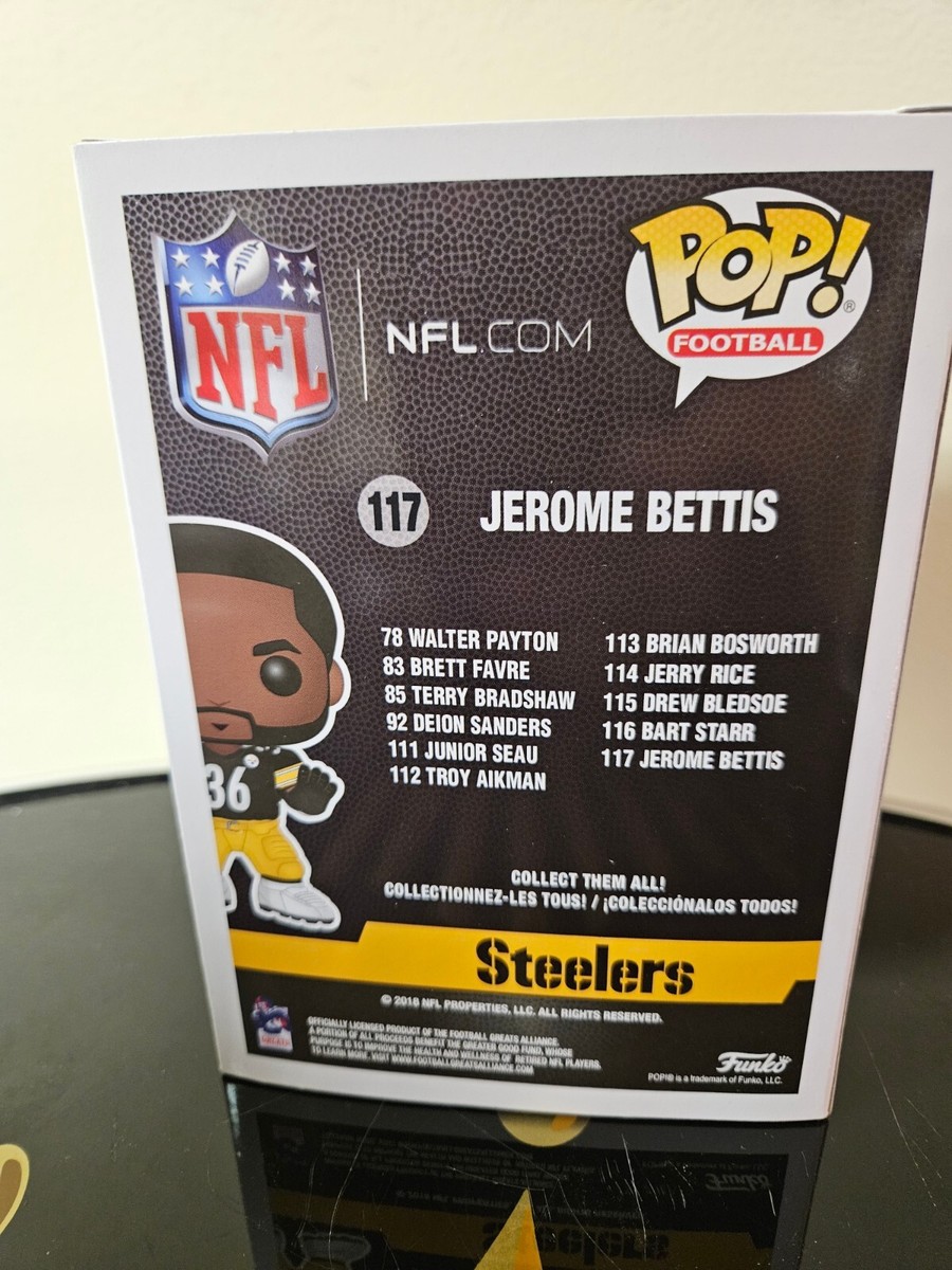 Jerome Bettis Funko POP! Football NFL Pittsburgh Steelers #117 | eBay
