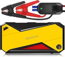 DBPOWER Car Jump Starter 800A 18000mAh Portable Battery Booster Power Pack Light