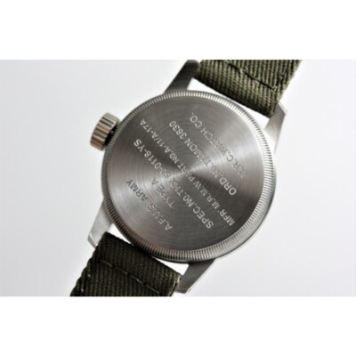 Elgin Military Watch M.R.M.W. Montre Roroi TYPE A-17 Black Men's