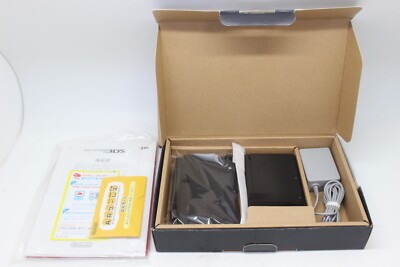 [ NEAR MINT IN BOX ] NINTENDO 3DS  Cosmo Black Console Japan Version 4255
