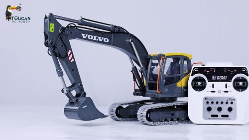 E010 EC160E 1:14 RC Excavator Double E Full Alloy Metal Diggers Model Toys Gifts - Video 1 of 1