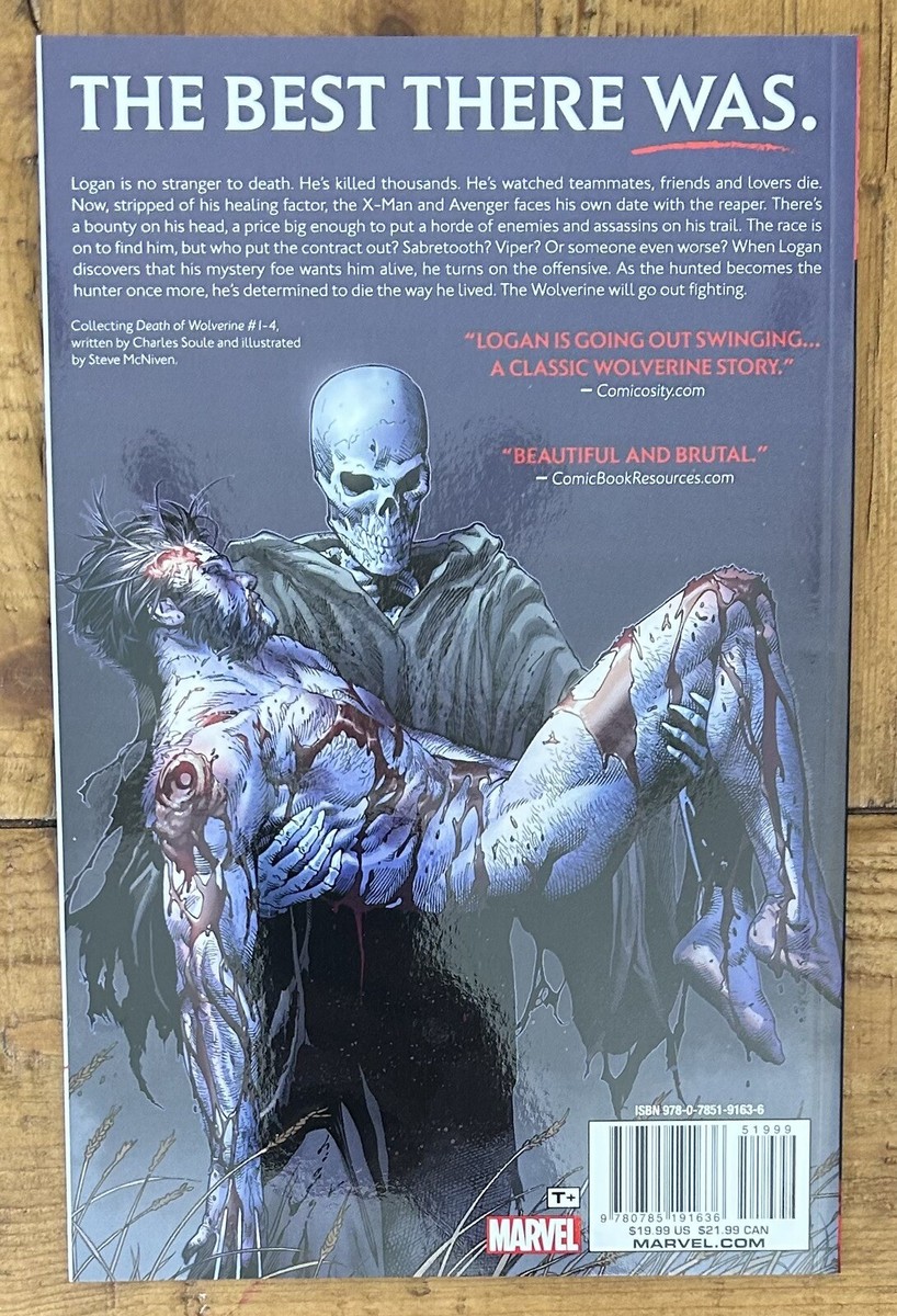 Death Of Wolverine Marvel Comics Trade Paperback TPB Tp Sc New | eBay