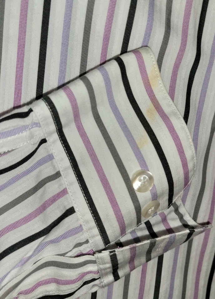 Concepts by Claiborne 长袖正装衬衫 XXL — 第 3/4 张图片