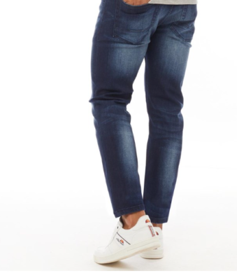 Bench Mens Davies Skinny Fit Jeans Indigo Denim UK WAIST 34 LEG 30