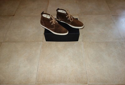 Dsquared² Runway ANKLE BOOTS Suede Sneakers Shoes Scarpe 42 1/2 LA320784 RARE