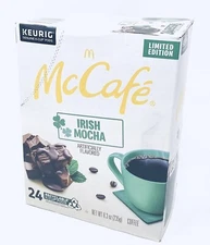 McCafe IRISH MOCHA K-Cup 24 Count Keurig Limited Edition