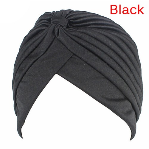 Mode Männer Frauen dehnbar weich indischer Stil Turban Hut Head Wrap Band C GF - Bild 5 von 14