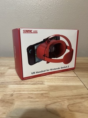 VR Headset for Nintendo Switch 2 STARTRC Games New in Box Red Factory Sealed