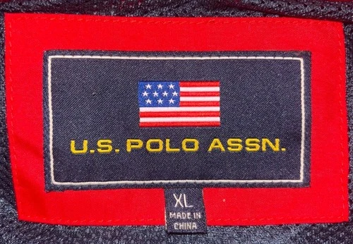 U.S. Polo Assn. 1990s Colorblock Windbreaker image 2