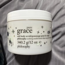 PHILOSOPHY  PURE GRACE SALT BODY SCRUB  12 OZ