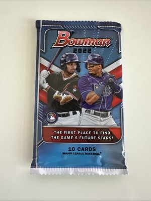 2022 Bowman Baseball Pack  - 10 Cards
