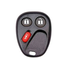 For Gmc Sierra 1500 Hd 2003 Keyless Remote Case Plastic Black 3 Button