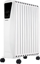 - Fenix 2-2500 - Radiatore Fluido Effetto Camino - 2500 W, 11 Elementi