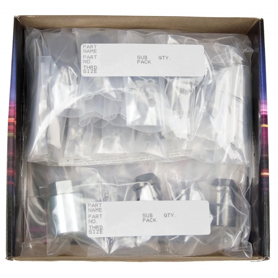 Kit de instalación de tacos hexagonales McGard para camioneta Mitsubishi 1987-1990 tuerca de asiento cónico | negro Foto 3 de 4