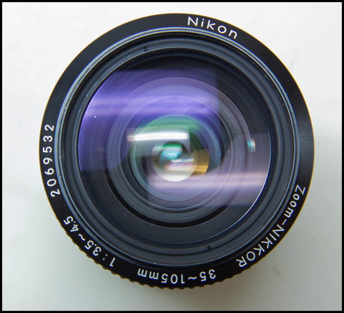 Nikon FG-20 Camera with Nikon Zoom-Nikkor 35~105MM Lens