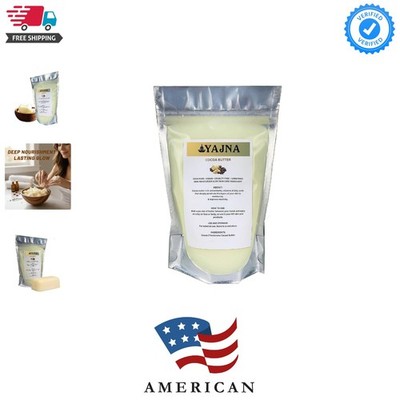 Organic Raw Cocoa Butter 100% Pure,Natural & Unrefined| Skin Moisturizer For ...
