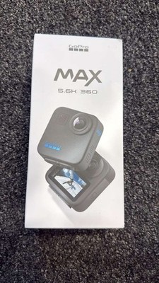 GoPro MAX 360 (2025) Action Camera Dual-Lens 5.6K 360 Video + Hero Mode with Cle