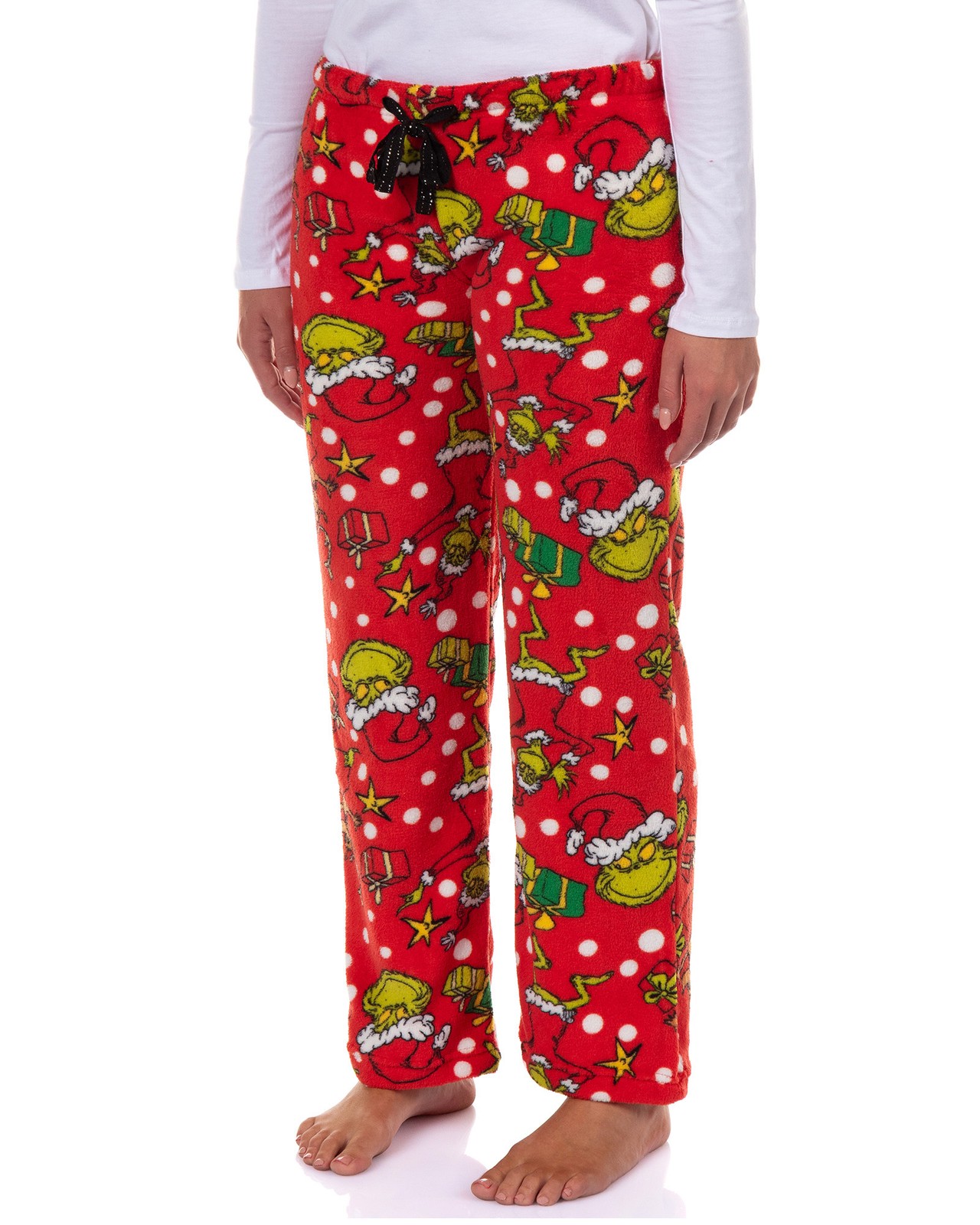 Dr. Seuss The Grinch Pajama Pants Women's Max and Presents Lounge Bottoms