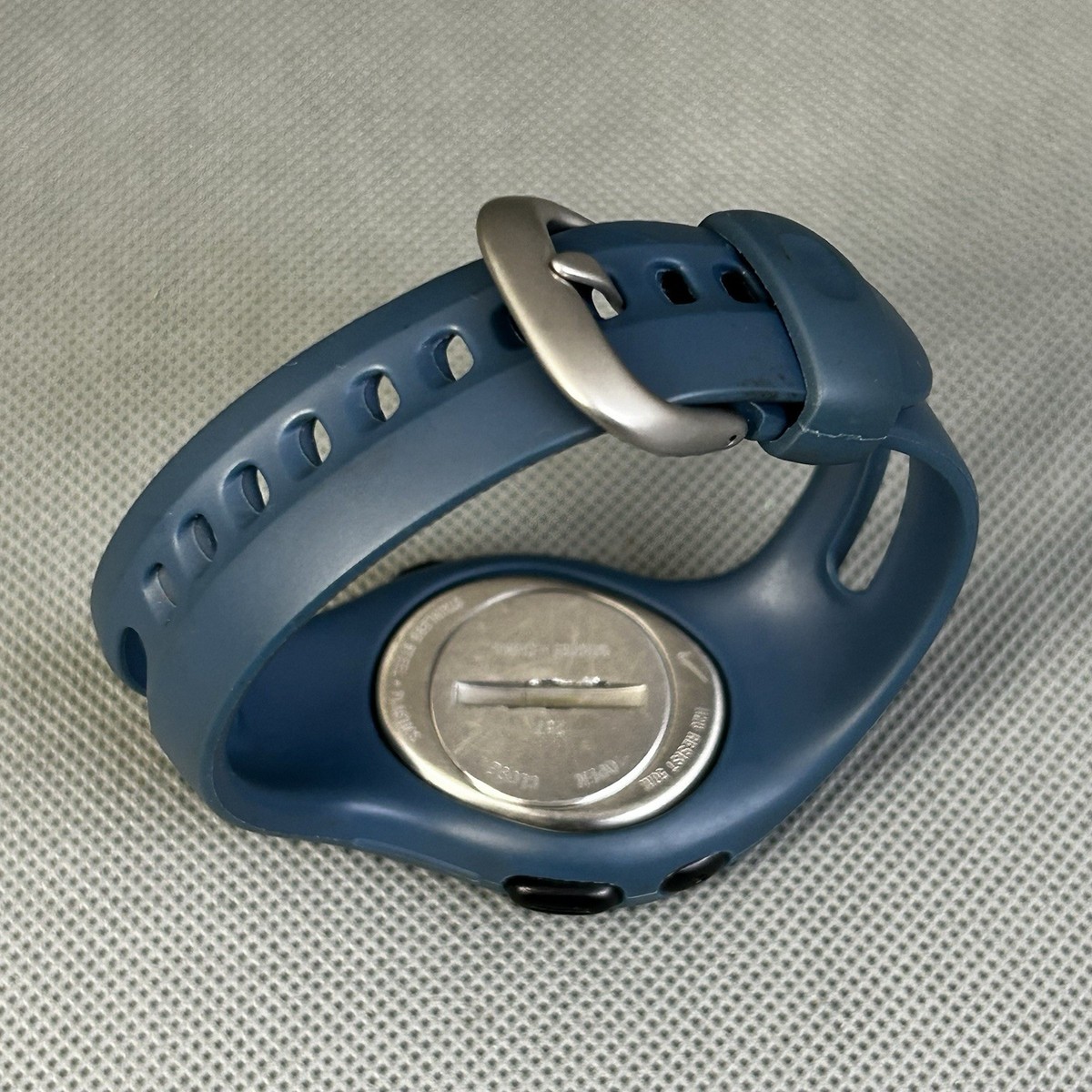 Nike Triax WR0065 Watch Swift Blue Resin Digital Y2K Sport Vintage
