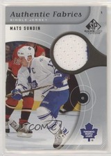 2005-06 SP Game Used Edition Authentic Fabrics Mats Sundin #AF-SU HOF n1u