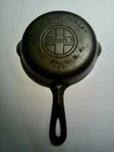 Vintage GRISWOLD #3 LARGE BLOCK Logo 709 A Cast Iron SKILLET Erie P.A.