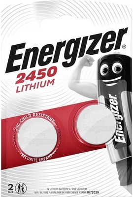 ENERGIZER CR2450 DL2450 Knopfzellen Batterien