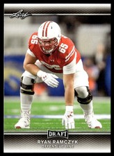 2017 Leaf Draft Ryan Ramczyk Wisconsin Badgers #50