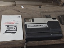 Eastman Kodak Tele Disc Camera Challenger Made In USA Power And Flash Tested