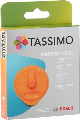 Bosch Tassimo Kaffeemaschine TAS5542GB ORANGE Entkalker Service T-Disc 00576837