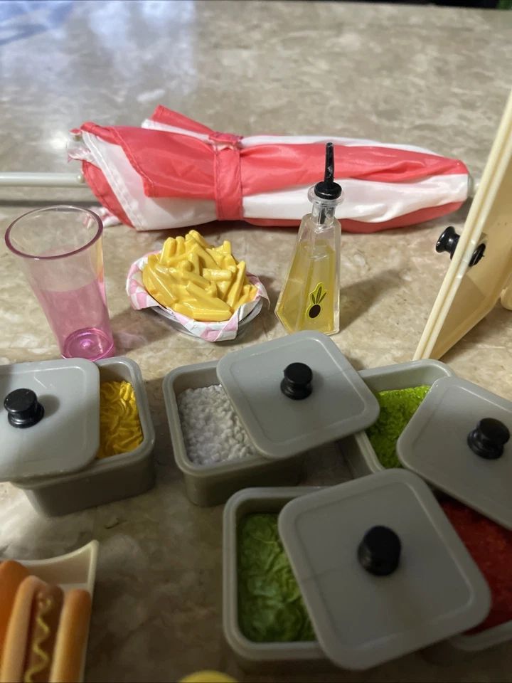 Our Generation лот из 40 сменных аксессуаров для еды хот-догов игрушка American Girl - Изображение 4 из 4