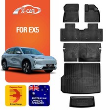 Floor Mats Boot Liner for Geely EX5 25+ Toolbox Cargo Car Trunk Seat Kick Cover
